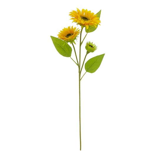 12 Pack: Gold Sunflower Stem by Ashland&#xAE;